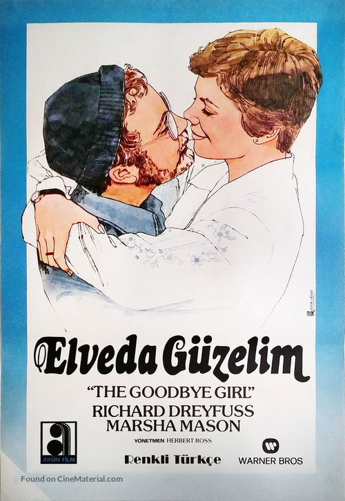 The Goodbye Girl - Turkish Movie Poster