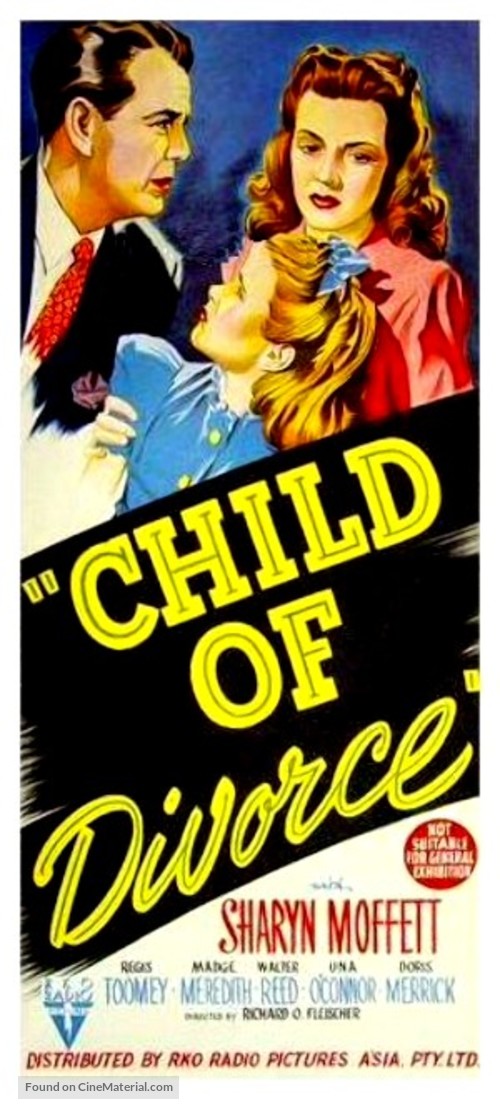 Child of Divorce - Australian Movie Poster