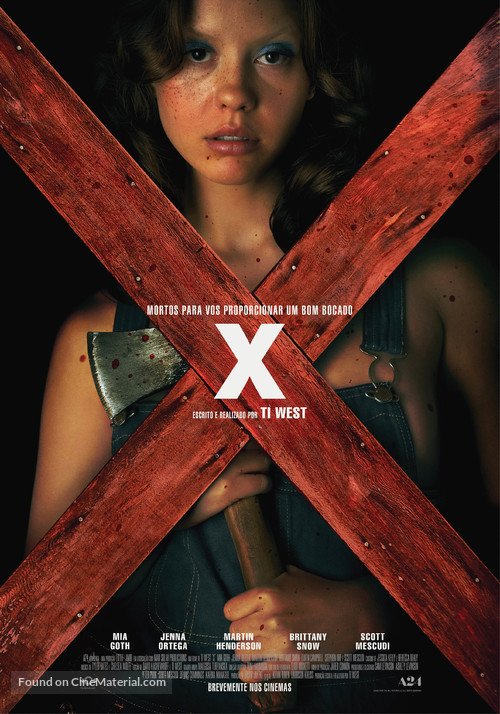 X - Portuguese Movie Poster