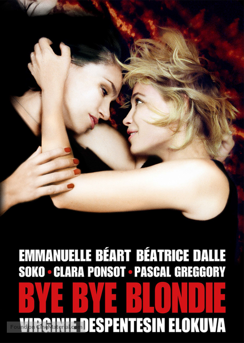 Bye Bye Blondie - Finnish DVD movie cover