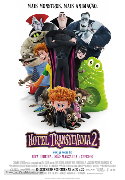 Hotel Transylvania 2 - Portuguese Movie Poster