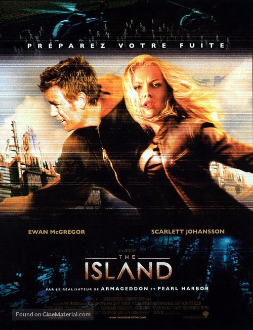 The Island - French Movie Poster