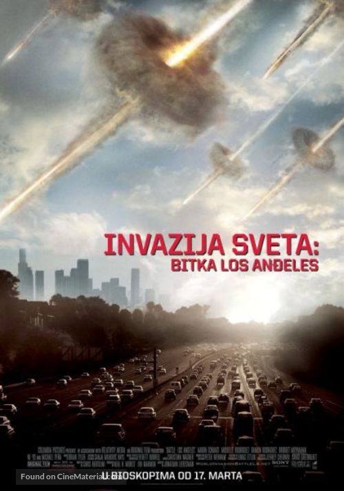 Battle: Los Angeles - Serbian Movie Poster