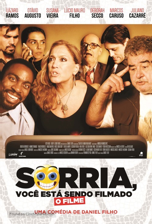 Sorria, Voc&ecirc; Est&aacute; Sendo Filmado - Brazilian Movie Poster