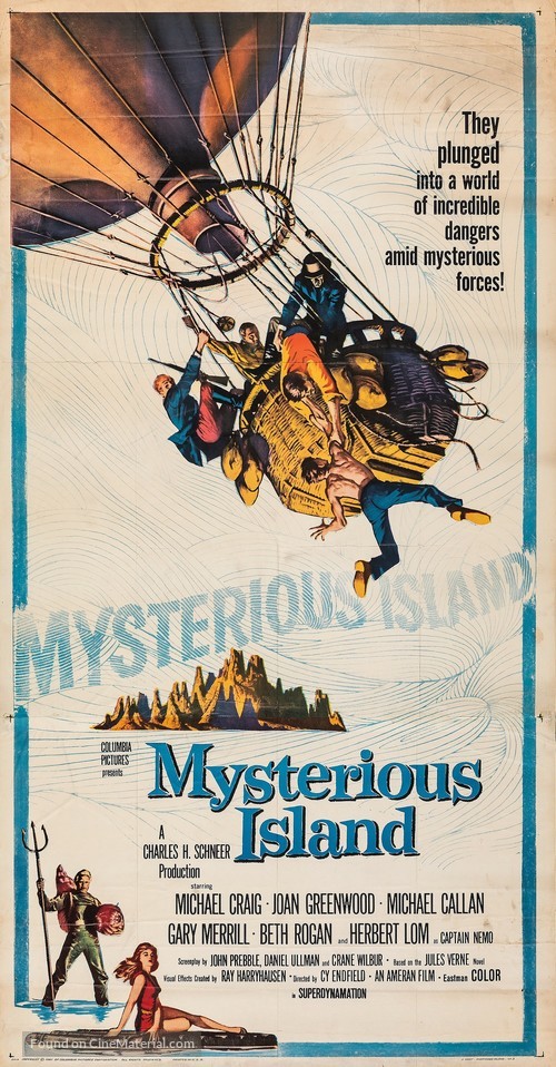 Mysterious Island - Movie Poster