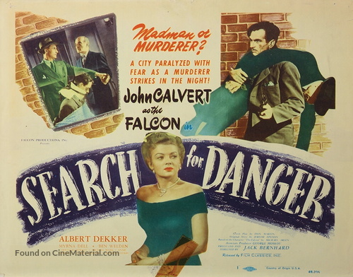 Search for Danger - Movie Poster