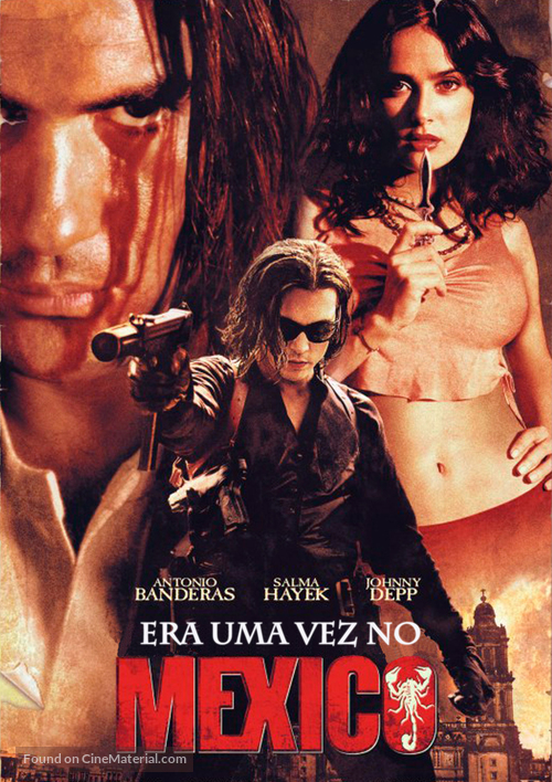 Once Upon A Time In Mexico - Brazilian Movie Cover