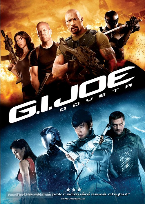 G.I. Joe: Retaliation - Czech DVD movie cover