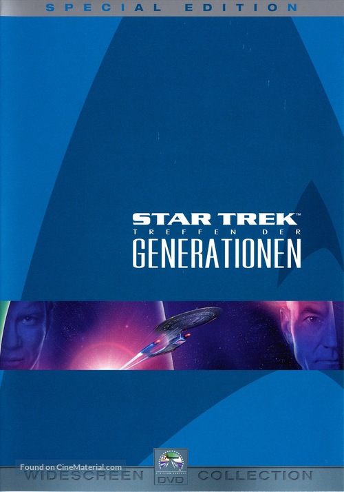 Star Trek: Generations - German Movie Cover