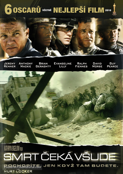 The Hurt Locker - Czech DVD movie cover