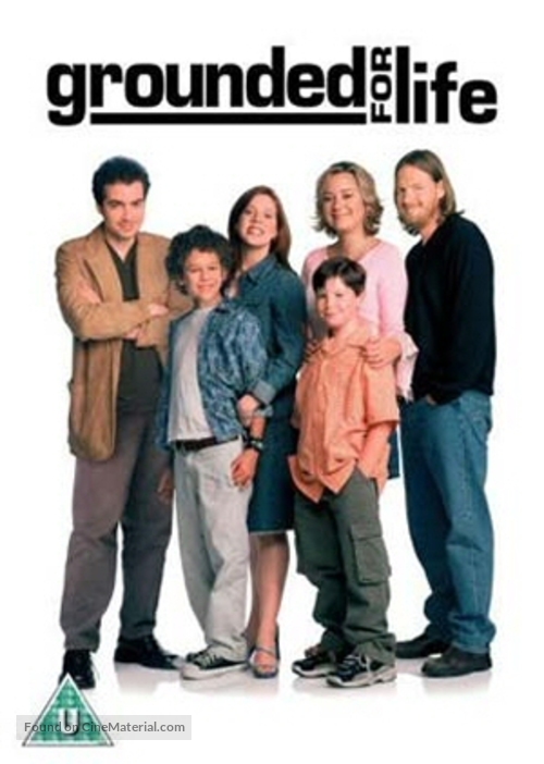 &quot;Grounded for Life&quot; - British DVD movie cover