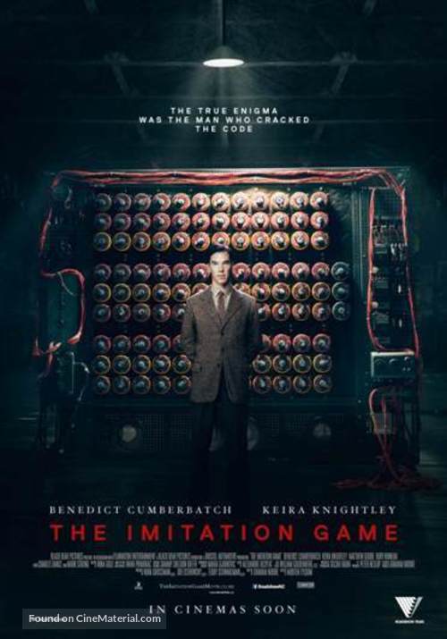 The Imitation Game - New Zealand Movie Poster