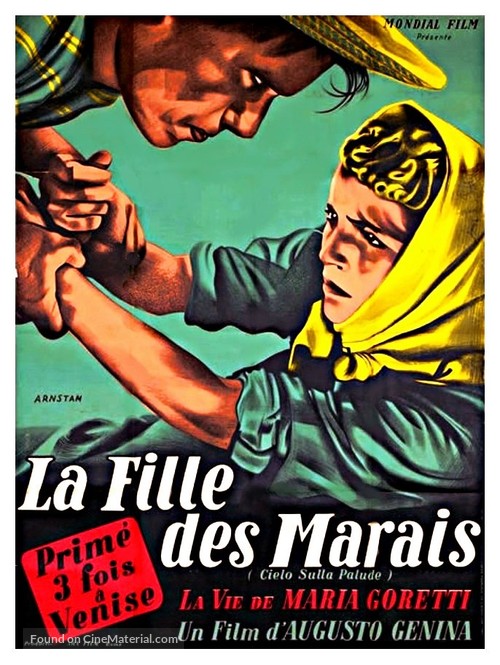 Cielo sulla palude - French Movie Poster