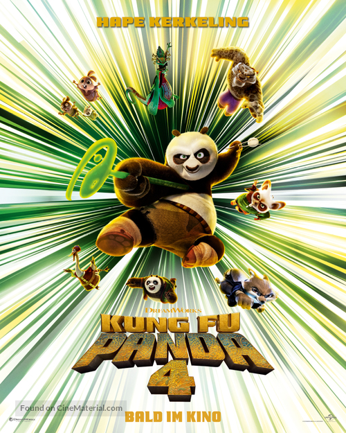 Kung Fu Panda 4 - German Movie Poster