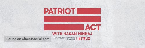 &quot;Patriot Act with Hasan Minhaj&quot; - Movie Poster