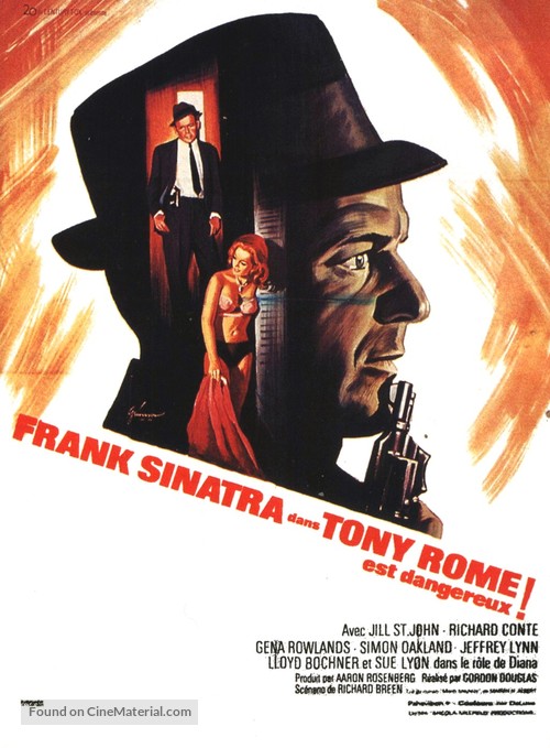 Tony Rome - French Movie Poster