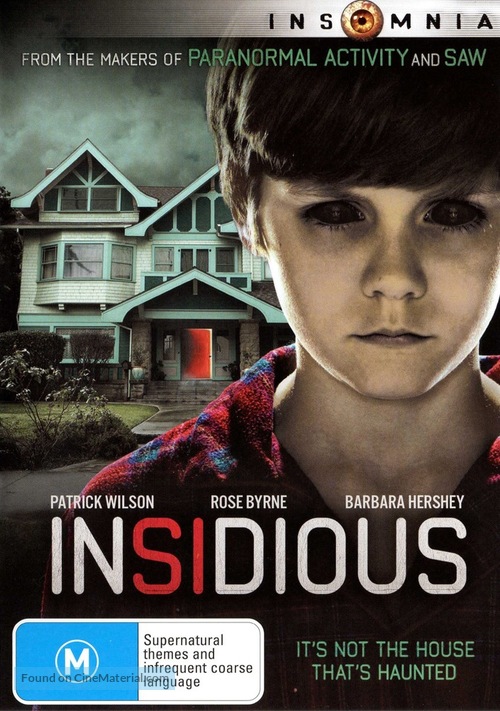 Insidious - Australian DVD movie cover