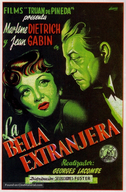 Martin Roumagnac - Spanish Movie Poster