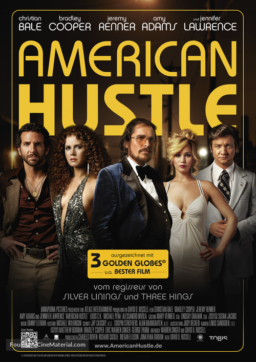American Hustle - German Movie Poster