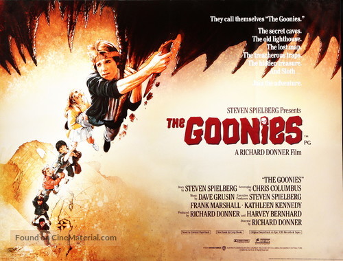 The Goonies - British Movie Poster