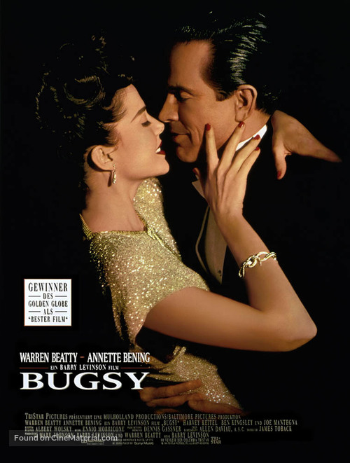 Bugsy - German Movie Poster