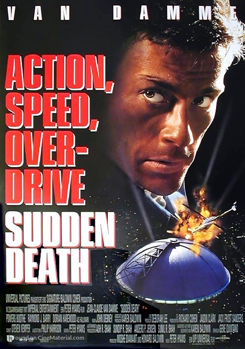 Sudden Death - German Movie Poster