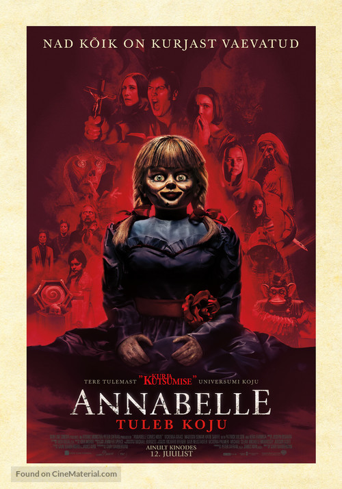 Annabelle Comes Home - Estonian Movie Poster