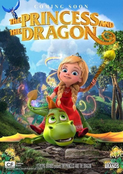 The Princess and the Dragon - Russian Movie Poster