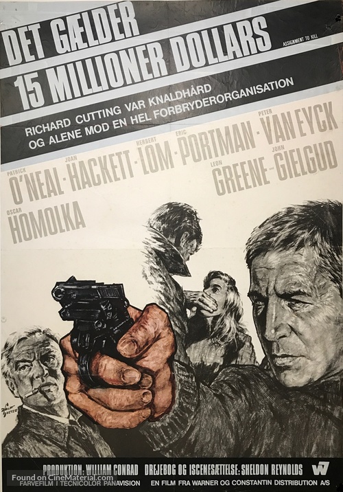 Assignment to Kill - Danish Movie Poster