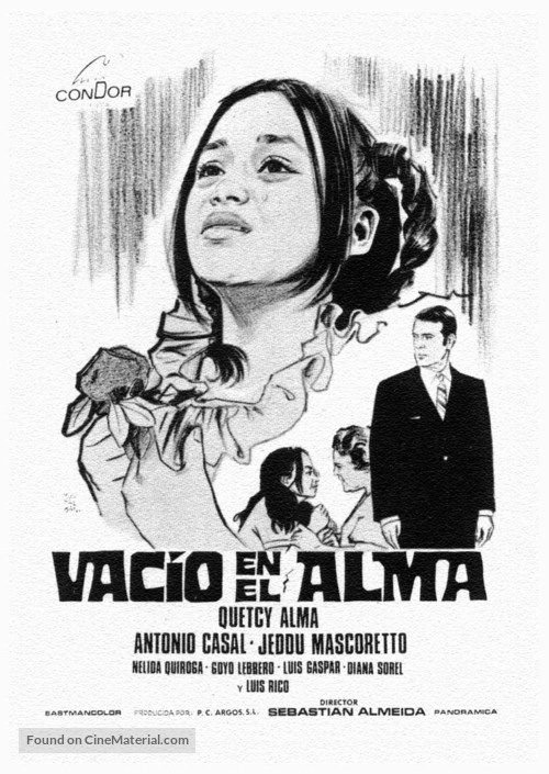 Vac&iacute;o en el alma - Spanish Movie Poster