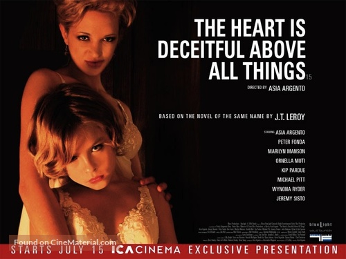 The Heart Is Deceitful Above All Things - British Movie Poster