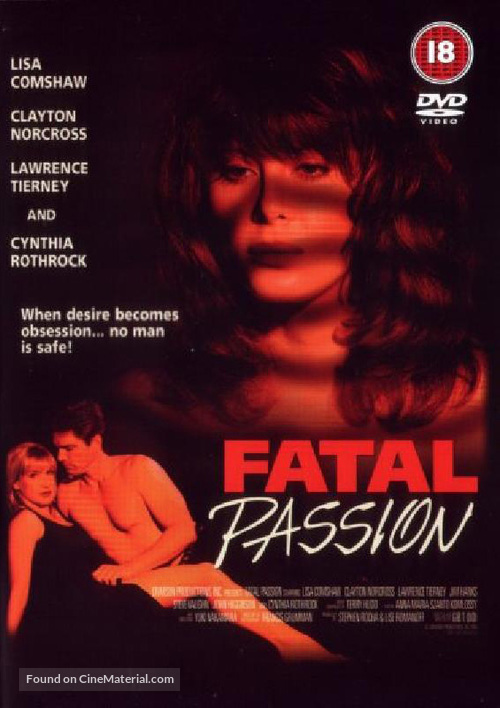 Fatal Passion - British DVD movie cover