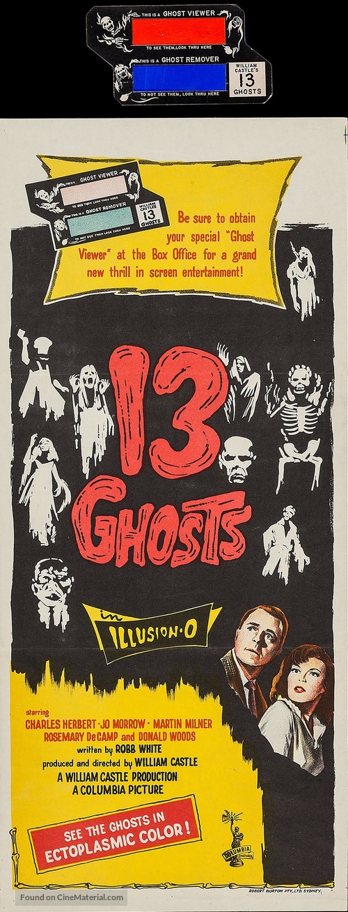 13 Ghosts - Australian Movie Poster