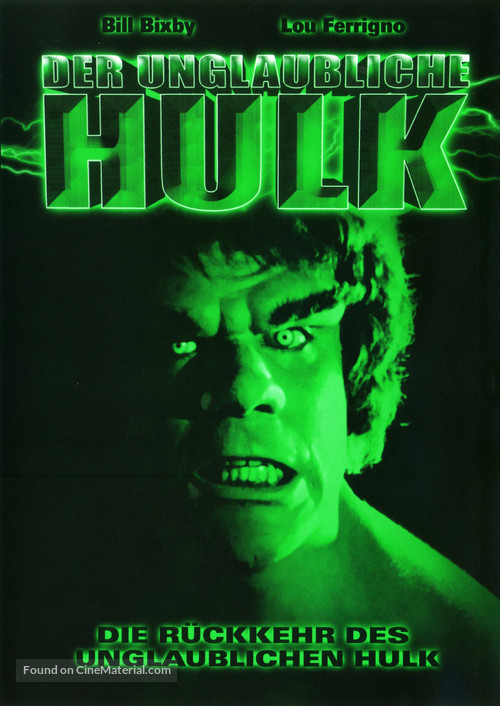 The Incredible Hulk Returns - German Movie Cover