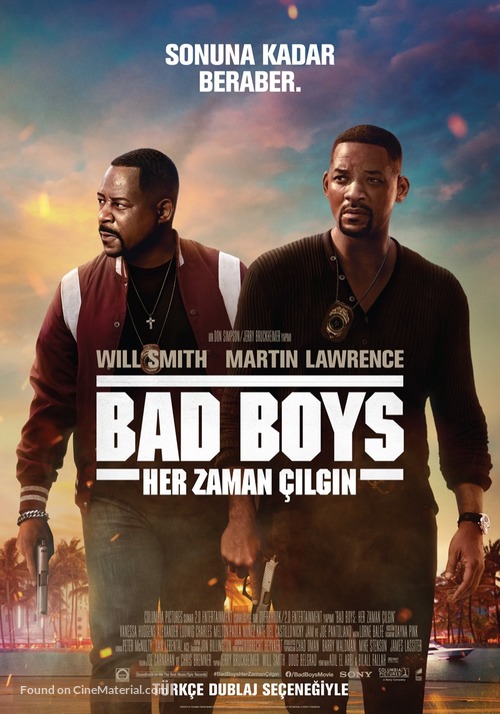 Bad Boys for Life - Turkish Movie Poster