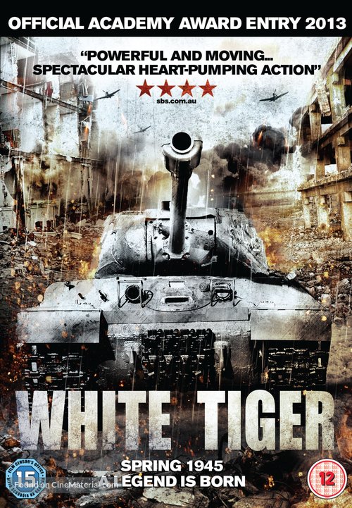 Belyy tigr - British DVD movie cover
