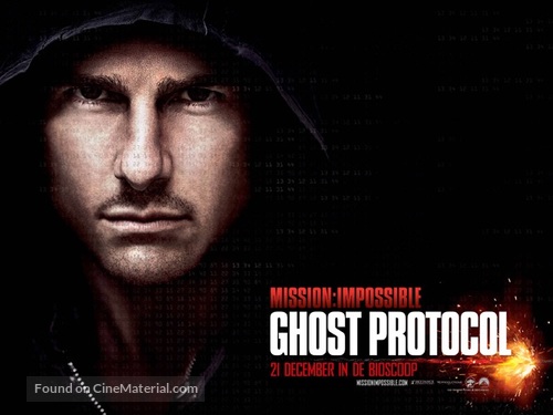 Mission: Impossible - Ghost Protocol - Dutch Movie Poster