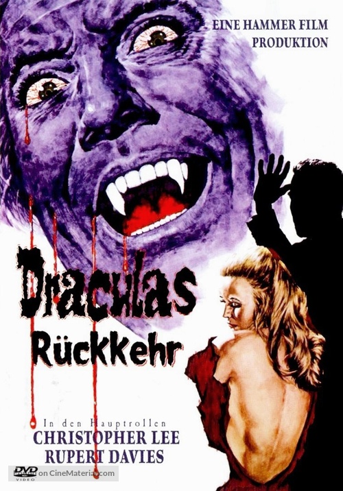 Dracula Has Risen from the Grave - German DVD movie cover