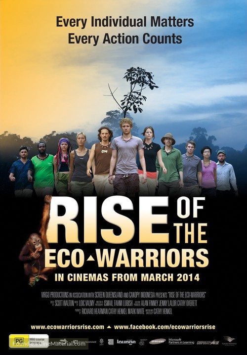 Rise of the Eco-Warriors - Australian Movie Poster