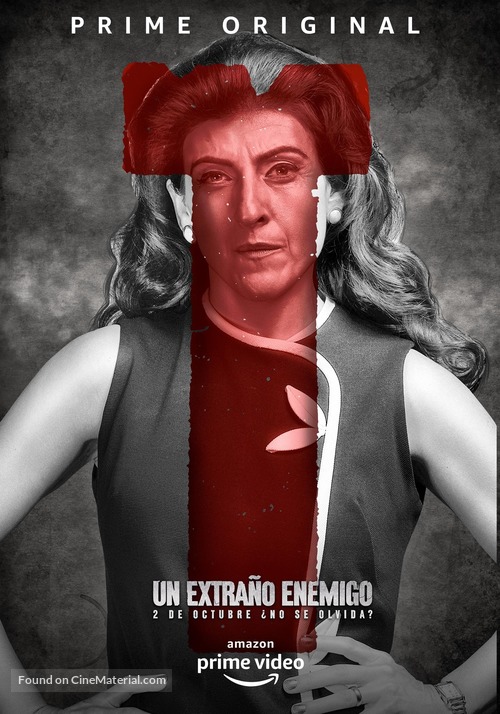 &quot;Un extra&ntilde;o enemigo&quot; - Mexican Movie Poster