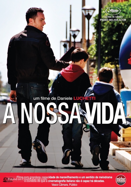 La nostra vita - Portuguese DVD movie cover