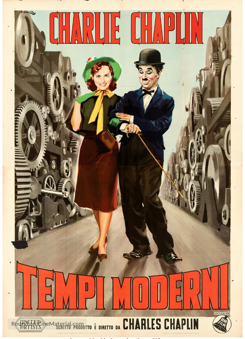 Modern Times - Italian Movie Poster
