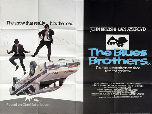 The Blues Brothers - British Movie Poster