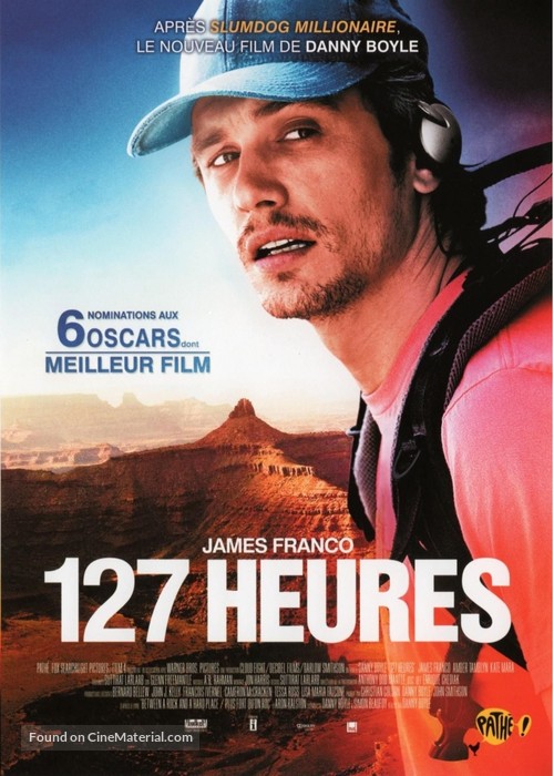 127 Hours - French DVD movie cover