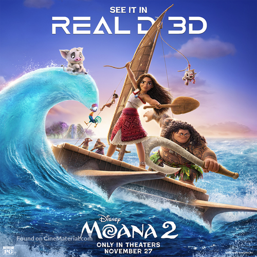 Moana 2 - Movie Poster