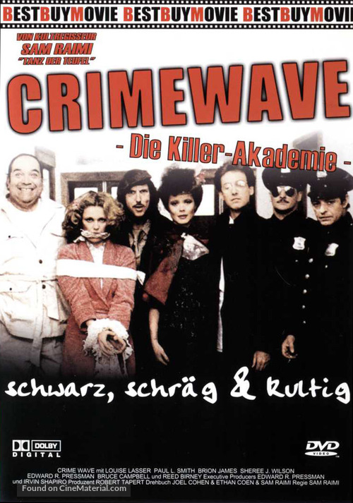 Crimewave - German Movie Cover