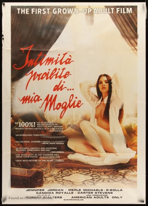 The Tiffany Minx - Italian Movie Poster