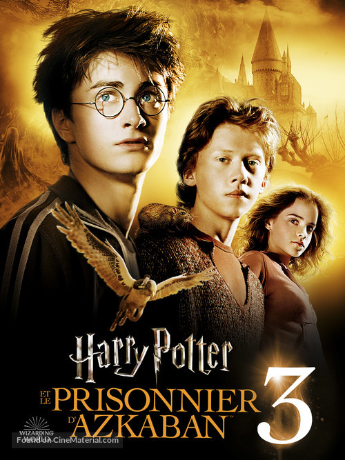 Harry Potter and the Prisoner of Azkaban - French Video on demand movie cover