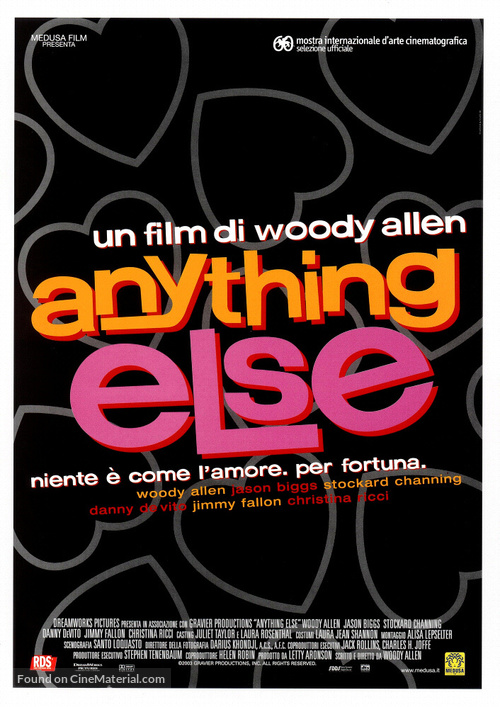 Anything Else - Italian Movie Poster