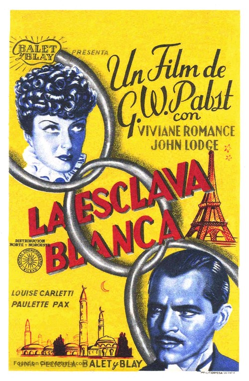 L&#039;esclave blanche - Spanish Movie Poster